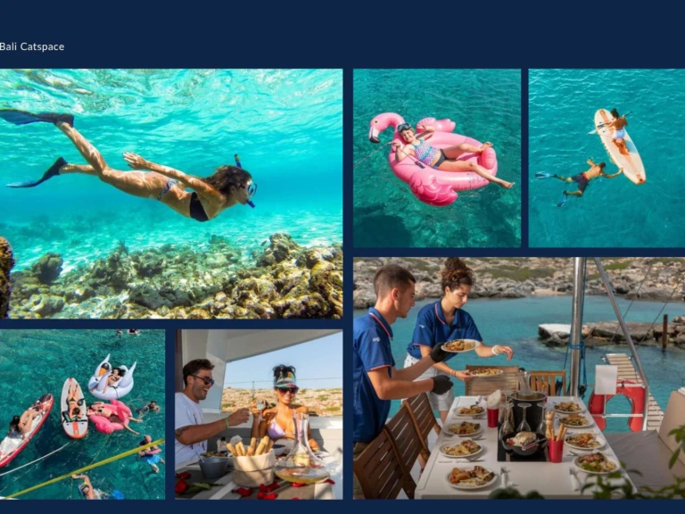 Pronájem jachty v Pánormos -Bali Bali Catspace Voile na Samboatu