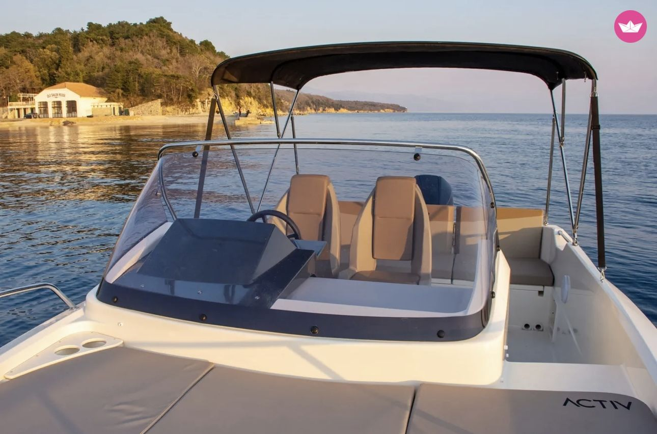 Pronájem jachty v Kolýmpia -Quicksilver Activ 675 Sundeck na Samboatu
