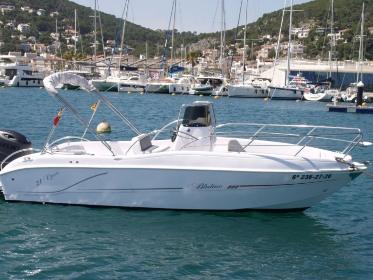 Pronajmout si Bluline Bluline 21 Ft Open v Port de Estartit
