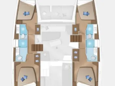 Pronajmout Katamarán se skipperem či ne Lagoon v Tropea