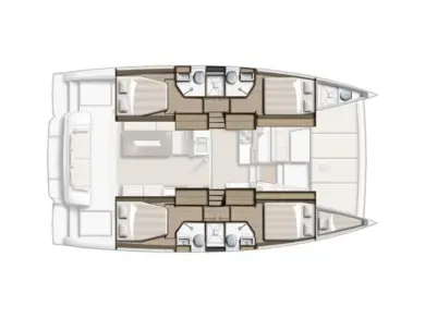 Pronájem jachty v Biograd Na Moru -Bali Bali 4.2 na Samboatu