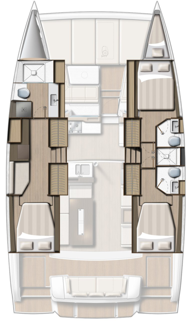 Katamarán k pronájmu v Sveti Filip i Jakov za nejlepší cenu