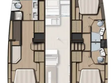 Pronajmout si Bali Bali 4.4 v Rogoznica