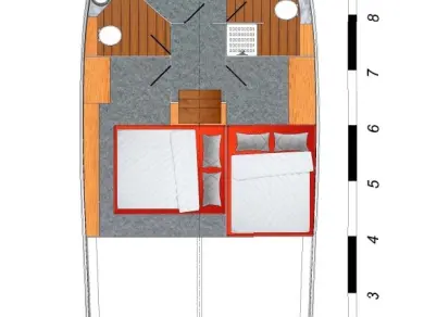 Pronájem Jachta v Šibenik  -Cobra Yachts Seamaster 45
