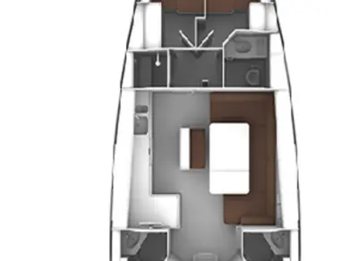Pronájem Plachetnice v Split -Bavaria Cruiser 46