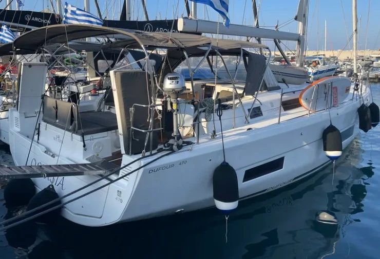 Dufour Dufour 470 jednotlivci a charterové společnosti v Rhodos