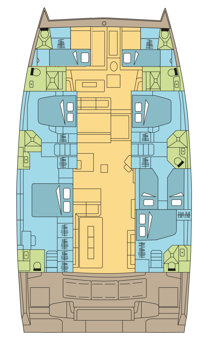 Pronájem Katamarán v Parham Town -Bali Bali 5.4