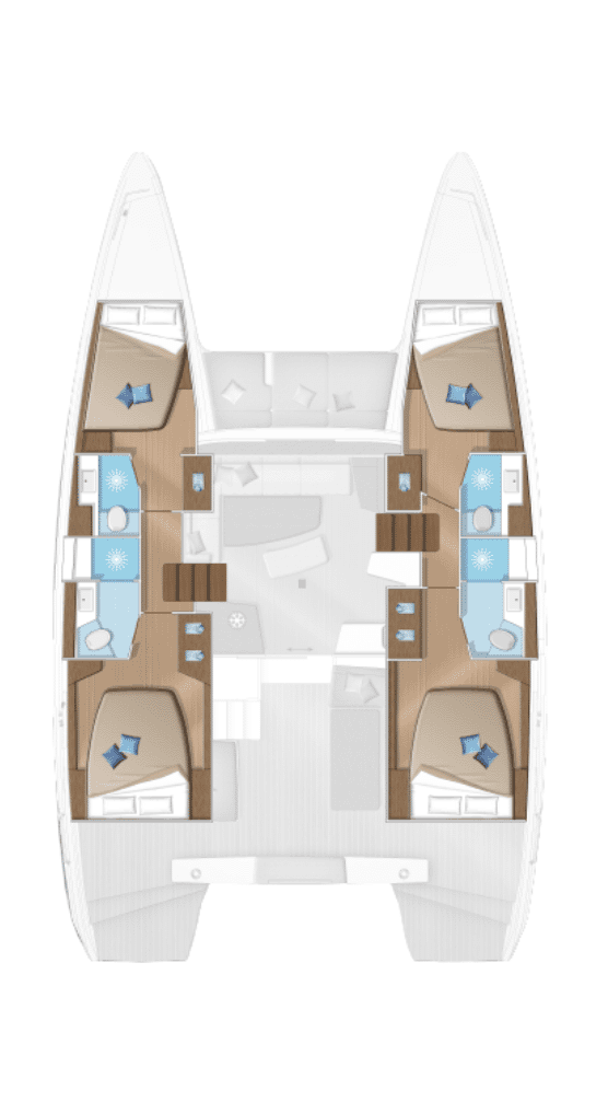 Pronájem Katamarán v Road Town -Lagoon Lagoon 42