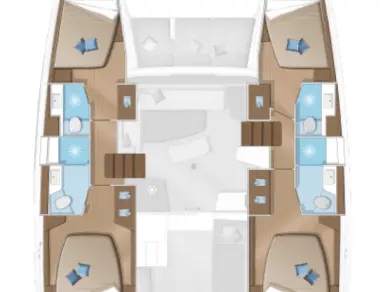 Pronájem Katamarán v Road Town -Lagoon Lagoon 42