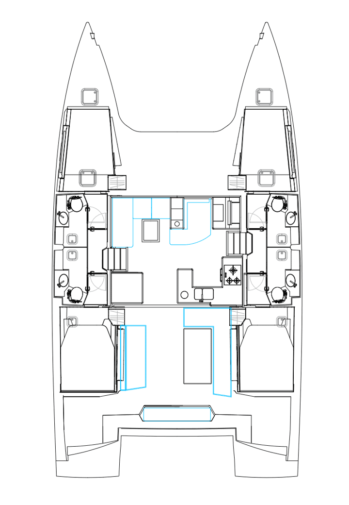 Pronajmout Katamarán se skipperem či ne Nautitech v Road Town
