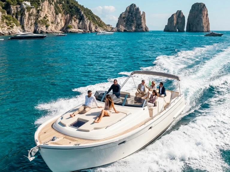 Pronájem Motorová loď v Positano -Allure 38
