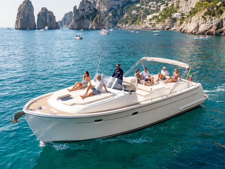 Motorová loď k pronájmu v Positano za nejlepší cenu