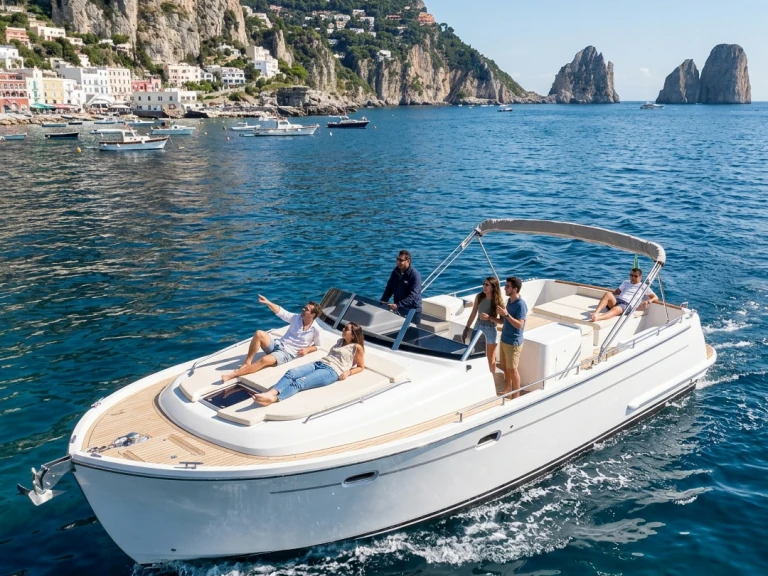 Pronajmout si Allure 38 v Positano