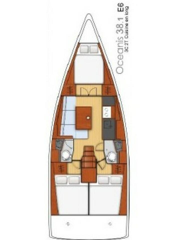 Pronájem lodi Bénéteau Oceanis 38.1 v Pula na Samboatu