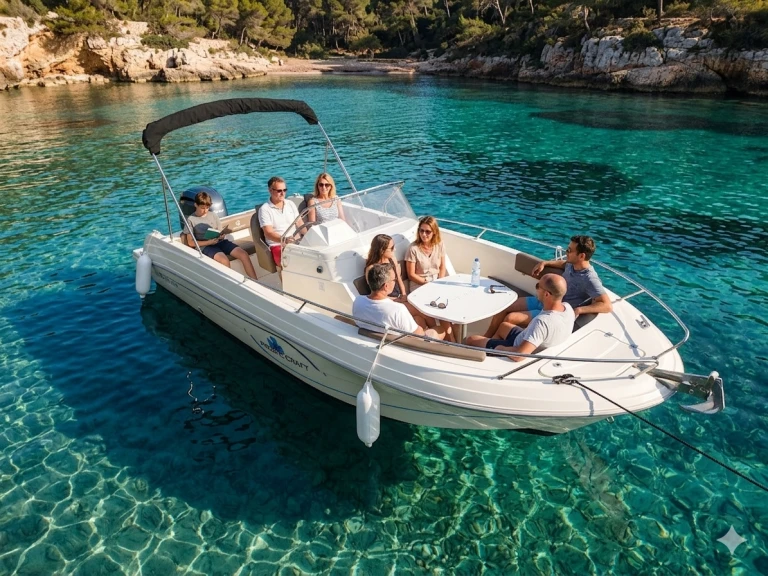 Pacific Craft Q670 'Atlas' (10p/200hp) jednotlivci a charterové společnosti v Can Pastilla