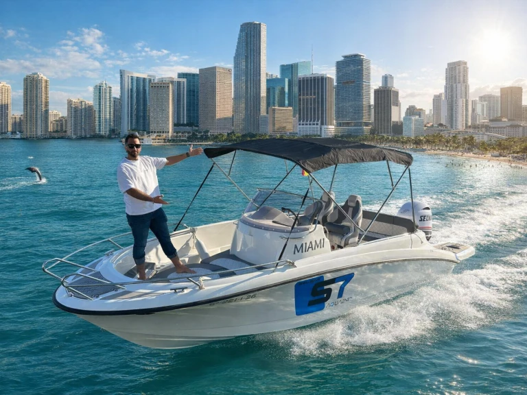 Pronájem lodi Astec Open 480 v Altea na Samboatu