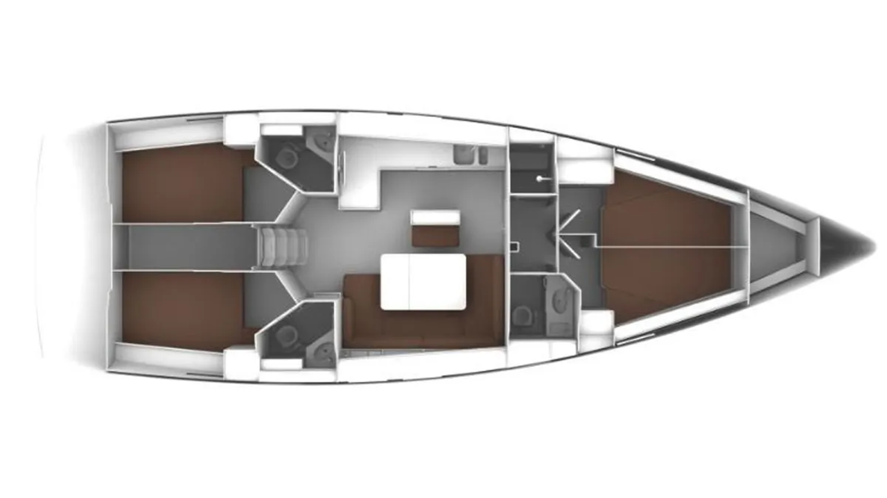 Pronájem lodi Sukošan lákavé ceny Cruiser 46