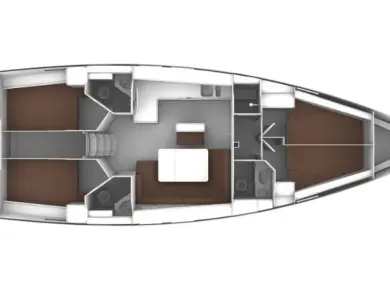 Pronájem lodi Sukošan lákavé ceny Cruiser 46