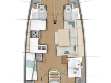 Pronájem Plachetnice v Rogač -Jeanneau Sun Odyssey 490