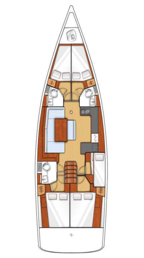 Pronájem jachty v Kalkara -Bénéteau Oceanis 48 na Samboatu