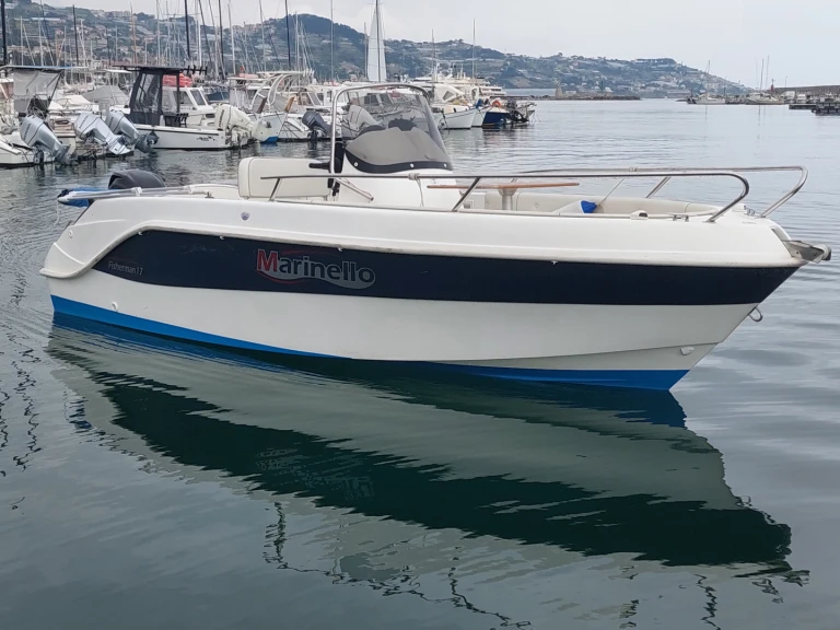 Pronájem lodi Sanremo lákavé ceny Fisherman 17