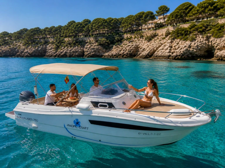 Pronajmout si Pacific Craft Pacific Craft 750 SC v Palma de Mallorca