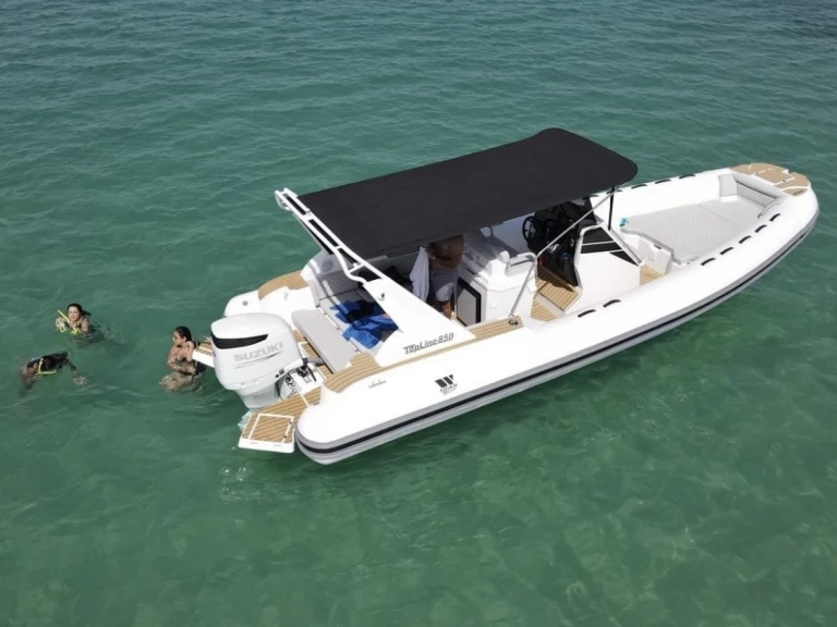Tiger 850 TOPLINE jednotlivci a charterové společnosti v Empuriabrava