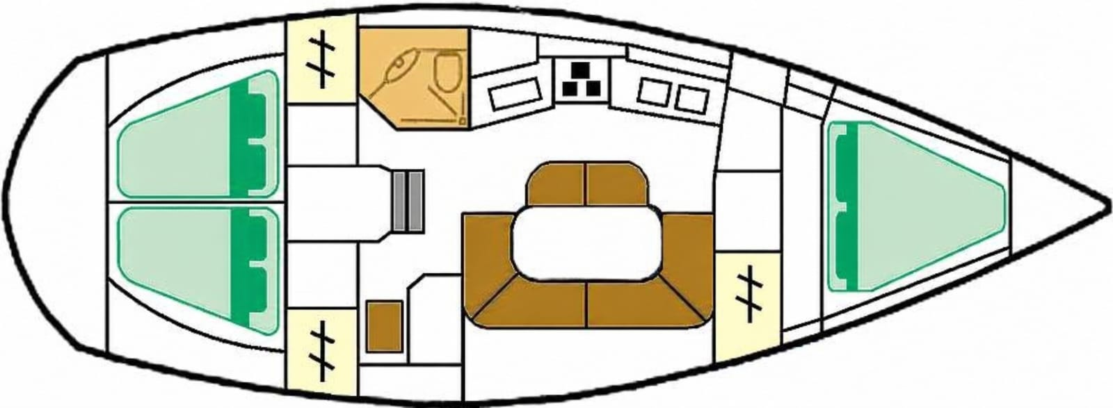 Pronájem lodi Jeanneau Sun Odyssey 37.1 v Santa Maria di Leuca na Samboatu