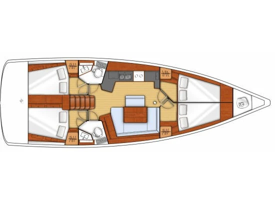 Pronájem Plachetnice v Villa San Giovanni -Bénéteau Oceanis 45