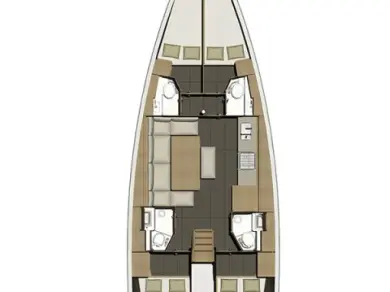 Pronájem Plachetnice v Primošten  -Dufour Dufour 460 Grand Large