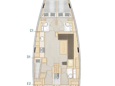 Hanse Hanse 508 jednotlivci a charterové společnosti v Fethiye