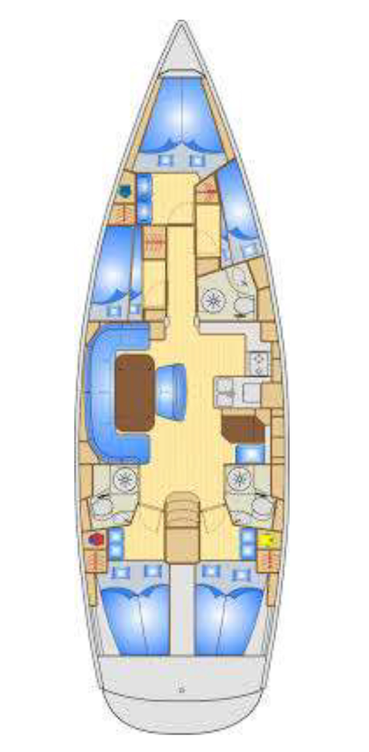 Pronájem jachty v Kalkara -Bavaria Bavaria 50 Cruiser na Samboatu