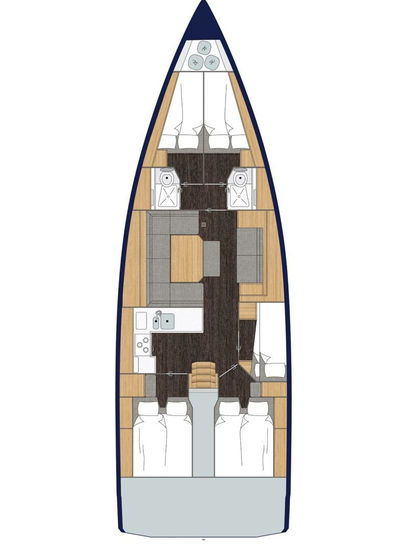 Pronajmout si Bavaria Bavaria C45 Holiday v Alimos