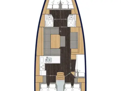 Pronajmout si Bavaria Bavaria C45 Holiday v Alimos