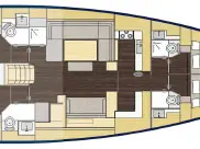 Pronájem lodi Alimos lákavé ceny Bavaria C57