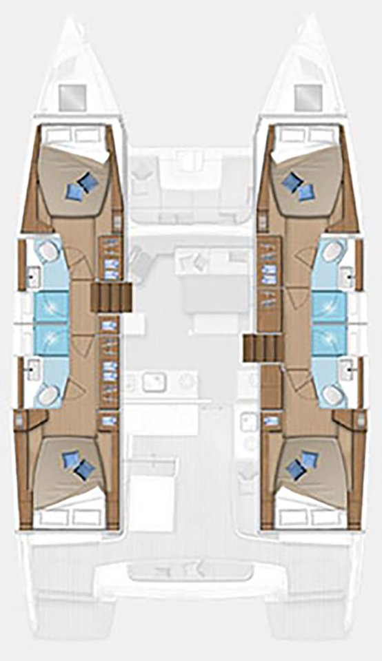 Pronájem lodi Alimos lákavé ceny Lagoon 46