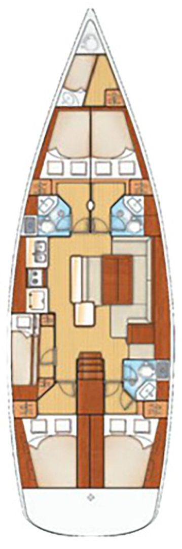 Pronájem jachty v Kalkara -Bénéteau Oceanis 50 na Samboatu