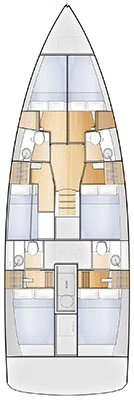 Pronájem jachty v Gouvia -Jeanneau Sun Loft 47 na Samboatu