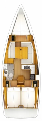 Jeanneau Sun Odyssey 389 jednotlivci a charterové společnosti v Propriano
