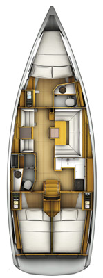 Pronájem jachty v Lefkáda -Jeanneau Sun Odyssey 409 na Samboatu