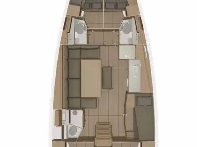Pronájem jachty v Pirovac -Dufour Dufour 460 Grand Large na Samboatu
