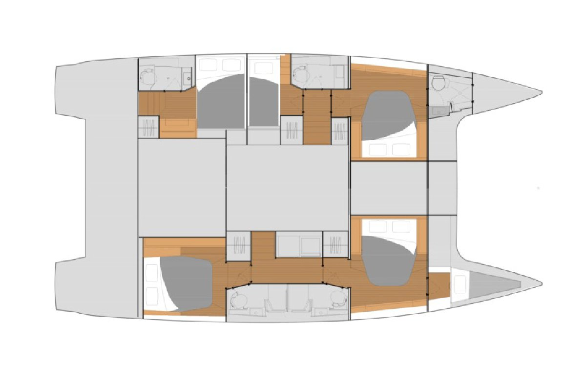 Fountaine Pajot Tanna 47 jednotlivci a charterové společnosti v Adaköy