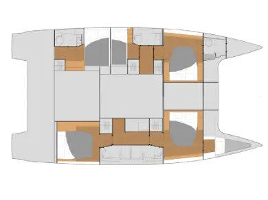 Fountaine Pajot Tanna 47 jednotlivci a charterové společnosti v Adaköy