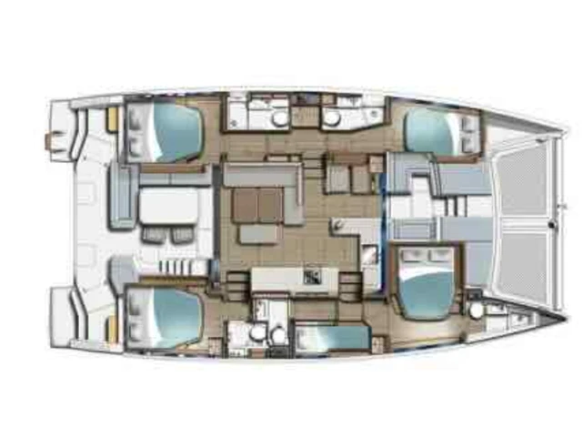 Pronajmout Katamarán se skipperem či ne Leopard Catamarans / Robertson & Caine v Furnari