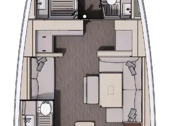 Pronajmout si Dufour Dufour 470 v Trogir