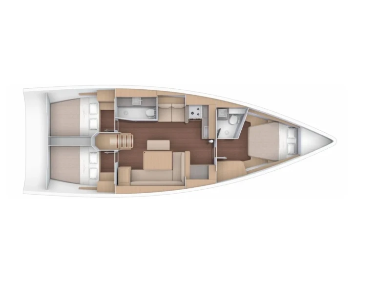 Pronájem lodi Dufour Dufour 430 v Furnari na Samboatu