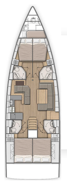 Pronájem lodi Alimos lákavé ceny Oceanis 51.1
