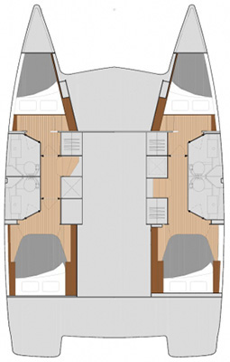 Fountaine Pajot Lucia 40 jednotlivci a charterové společnosti v Alimos