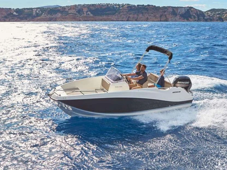 Pronájem lodi Quicksilver Quicksilver 555 Open v Verdun-sur-le-Doubs na Samboatu