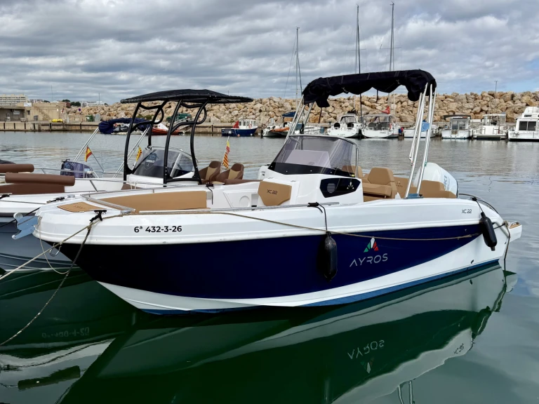 Pronájem jachty v l'Escala -ayros XC22 na Samboatu